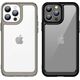 Hurtel Outer Space Case etui do iPhone 12 Pro Max sztywny pokrowiec z żelową ramką niebieski 11101125 9145576248478