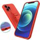 Hurtel Rope Case silikonowe etui ze smyczą torebka smycz pasek do Samsung Galaxy A33 5G czerwony 11101172 9145576246856