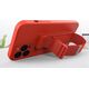 Hurtel Rope Case silikonowe etui ze smyczą torebka smycz pasek do Samsung Galaxy S21 FE czarny 11101183 9145576246672