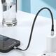 Kabel USB Dudao USB-C - Lightning Czarny (DDA204) 11114298 6973687243852