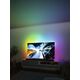 Taśma LED Paulmann Zestaw taśma LED TV 75cali  USB + pilot Dynamic Rainbow RGB 5W 5V czarny 11221330 4000870788820