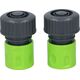 Kinzo Kinzo - Złączka węża ogrodowego 3/4" 2 szt. 11232469 8711252122298