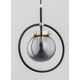 Lampa wisząca Alfa Akira lampa wisząca 1-punktowa czarna/złota 60836 Alfa 11233346 5900458608368