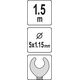 Yato YATO SPIRALA DO CZYSZCZENIA KANALIZACJI  1,5m x 5mm 11238936 5906083054266