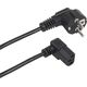 Kabel zasilający Maclean Kabel zasilający Maclean, kątowy, 3 pin, wtyk EU, 1.5m, MCTV-851 11239027 5902211126911