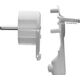 AWTools AWTOOLS WTYCZKA KĄTOWA PŁASKA 10szt. BIAŁA WT-16UP 11239302 5903678610517