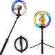 Selfie stick LogiLink LogiLink Smartphone-Ringlicht m.Selfie-Stick-Stativ,DM 20cm 11239710 4052792066678