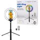 Selfie stick LogiLink LogiLink Smartphone-Ringlicht m.Selfie-Stick-Stativ,DM 20cm 11239710 4052792066678