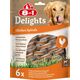 8in1 8in1 Przysmak Delights Chicken Spirals 11251625 4048422154761