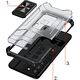 Hurtel Crystal Ring Case Hybrydowe Etui + Magnetyczny Uchwyt Samsung Galaxy S22+ Niebieski 11264140 9145576243190