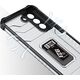 Hurtel Crystal Ring Case Hybrydowe Etui + Magnetyczny Uchwyt Samsung Galaxy S22+ Zielony 11264144 9145576243206