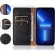 Hurtel Magnet Strap Case etui do Xiaomi Redmi Note 11 Pro pokrowiec portfel + mini smycz zawieszka czarny 11277045 9145576250549