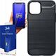 Futerał Forcell CARBON do REALME 9 czarny 11465845 5903396160905
