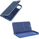 Kabura Forcell LUNA Book Carbon do SAMSUNG S22 Ultra niebieski 11466108 5903396133916