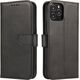 Hurtel Magnet Case elegancki futerał etui pokrowiec z klapką i funkcją podstawki Samsung Galaxy M53 5G czarny 11471736 9145576254868