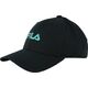 Fila Fila Brasov 6 Panel Cap FCU0019-80001 Czarne One size 11488169 4064556347176