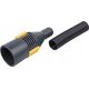 Wolfcraft Adapter do podłączenia odkurzacza (celem odprowadzenia wiórów, pyłu), Wolfcraft 11537293 4006885468207