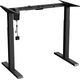 Ergo Office Biurko elektryczne regulacja wys. Ergo Office, max wys 123cm, max - 70 kg, bez blatu do pracy stojąco siedzącej, czarne, ER-403B 11538156 5902211119562