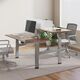 Ergo Office Biurko elektryczne podwójne regulacja wys. Ergo Office, max wys 128cm, max 125kg x2, bez blatu do pracy stojąco siedzącej (2 czę 11538160 5902211119609