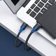 Kabel USB Ugreen USB-A - USB-A 3 m Czarny (90576) 11540342 6957303895762
