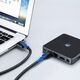 Kabel USB Ugreen USB-A - USB-A 3 m Czarny (90576) 11540342 6957303895762