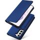 Hurtel Magnet Card Case etui do Samsung Galaxy S22+ (S22 Plus) pokrowiec portfel na karty kartę podstawka niebieski 11542329 9145576251317