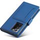 Hurtel Magnet Card Case etui do Samsung Galaxy S22 Ultra pokrowiec portfel na karty kartę podstawka niebieski 11542336 9145576251355