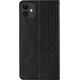 Hurtel Magnet Strap Case etui do iPhone 12 pokrowiec portfel + mini smycz zawieszka czarny 11542338 9145576250068