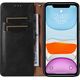 Hurtel Magnet Strap Case etui do iPhone 12 pokrowiec portfel + mini smycz zawieszka czarny 11542338 9145576250068