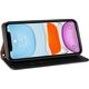 Hurtel Magnet Strap Case etui do iPhone 12 pokrowiec portfel + mini smycz zawieszka czarny 11542338 9145576250068