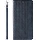 Hurtel Magnet Strap Case etui do iPhone 12 Pro pokrowiec portfel + mini smycz zawieszka niebieski 11542346 9145576250112