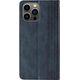 Hurtel Magnet Strap Case etui do iPhone 12 Pro pokrowiec portfel + mini smycz zawieszka niebieski 11542346 9145576250112