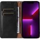 Hurtel Magnet Strap Case etui do iPhone 12 Pro Max pokrowiec portfel + mini smycz zawieszka czarny 11542350 9145576250143