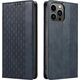 Hurtel Magnet Strap Case etui do iPhone 13 Pro Max pokrowiec portfel + mini smycz zawieszka niebieski 11542363 9145576250310