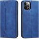 Hurtel Magnet Fancy Case etui do iPhone 12 Pro Max pokrowiec portfel na karty kartę podstawka niebieski 11542408 9145576249475