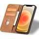 Hurtel Magnet Fancy Case etui do iPhone 12 Pro Max pokrowiec portfel na karty kartę podstawka brązowy 11542412 9145576249482