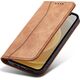 Hurtel Magnet Fancy Case etui do iPhone 12 Pro Max pokrowiec portfel na karty kartę podstawka brązowy 11542412 9145576249482