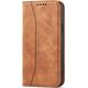 Hurtel Magnet Fancy Case etui do iPhone 13 Pro Max pokrowiec portfel na karty kartę podstawka brązowy 11542430 9145576249642