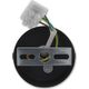 Lampa sufitowa Masterled Bardo lampa sufitowa (spot) 1-punktowa czarna/chrom 11551702 5908263384712
