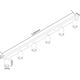 Lampa sufitowa Masterled Bardo lampa sufitowa (spot) 6-punktowa czarna/chrom 11551706 5908263384750