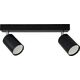 Lampa sufitowa Masterled Bardo lampa sufitowa (spot) 2-punktowa czarna/chrom 11551707 5908263384729