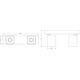 Lampa sufitowa GTV Reno OS-REN20WKW2-10 plafon lampa sufitowa 2x20W GU10 biały 11620304 5902801244575