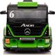 Lean Cars Auto Na Akumulator Mercedes + Naczepa XMX622B Zielony LCD 11635859 5904665994283