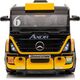 Lean Cars Auto Na Akumulator Mercedes + Naczepa XMX622B Zółty LCD 11635867 5904665994276