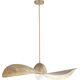 Lampa wisząca Sigma Złota lampa wisząca KAPELLO nowoczesny zwis do sypialni nad łóżko 11650321 5907554419041