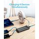 Powerbank Techonic Bateria zewnętrzna (POWER BANK) VEGER C10 - 10 000mAh (Micro + Typ C + Lightning 8-pin) czarny 11652086 6970453554204