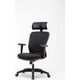 Krzesło biurowe Office Products Fotel biurowy OFFICE PRODUCTS Zakynthos, czarny 11716110 5901503617434