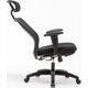 Krzesło biurowe Office Products Fotel biurowy OFFICE PRODUCTS Zakynthos, czarny 11716110 5901503617434