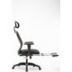 Krzesło biurowe Office Products Fotel biurowy OFFICE PRODUCTS Zakynthos, czarny 11716110 5901503617434
