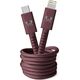 Kabel USB Fresh n Rebel USB-C - Lightning 2 m Brązowy (002149940000) 11739268 8720249803171